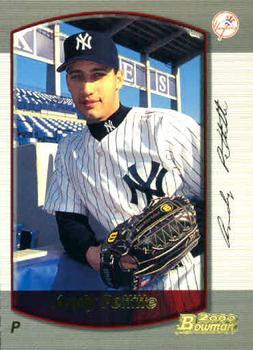 #66 Andy Pettitte - New York Yankees - 2000 Bowman Baseball