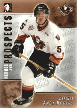 #66 Andy Rogers - Calgary Hitmen - 2004-05 In The Game Heroes and Prospects Hockey