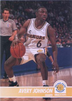 #66 Avery Johnson - Golden State Warriors - 1994-95 Hoops Basketball