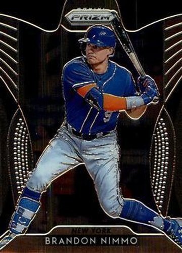 #66 Brandon Nimmo - New York Mets - 2019 Panini Prizm Baseball