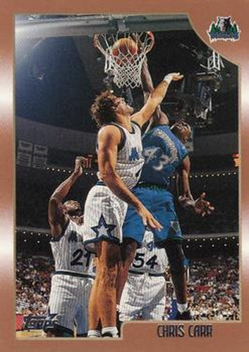 #66 Chris Carr - Minnesota Timberwolves - 1998-99 Topps Basketball