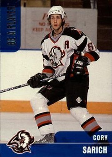#66 Cory Sarich - Buffalo Sabres - 1999-00 Be a Player Memorabilia Hockey