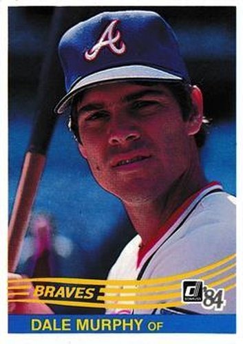 #66 Dale Murphy - Atlanta Braves - 1984 Donruss Baseball