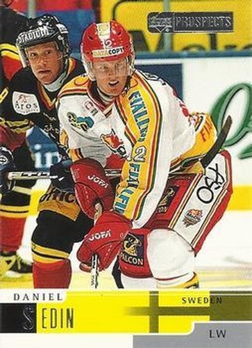 #66 Daniel Sedin - MoDo - 1999-00 Upper Deck Prospects Hockey