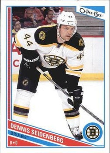 #66 Dennis Seidenberg - Boston Bruins - 2013-14 O-Pee-Chee Hockey