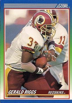 #66 Gerald Riggs - Washington Redskins - 1990 Score Football