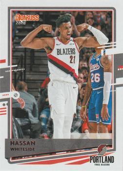 #66 Hassan Whiteside - Portland Trail Blazers - 2020-21 Donruss Basketball