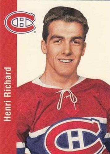 #66 Henri Richard - Montreal Canadiens - 1994 Parkhurst Missing Link 1956-57 Hockey