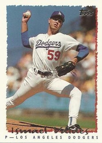 #66 Ismael Valdes - Los Angeles Dodgers - 1995 Topps Baseball