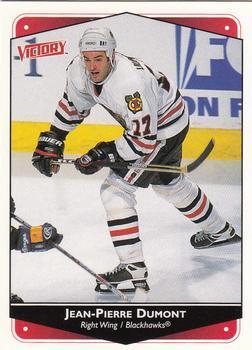 #66 Jean-Pierre Dumont - Chicago Blackhawks - 1999-00 Upper Deck Victory Hockey