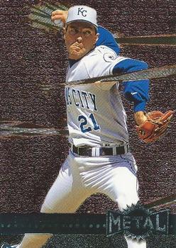 #66 Jeff Montgomery - Kansas City Royals - 1996 Metal Universe Baseball