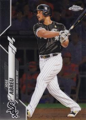 #66 Jose Abreu - Chicago White Sox - 2020 Topps Chrome Baseball
