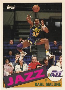 #66 Karl Malone - Utah Jazz - 1992-93 Topps Archives Basketball
