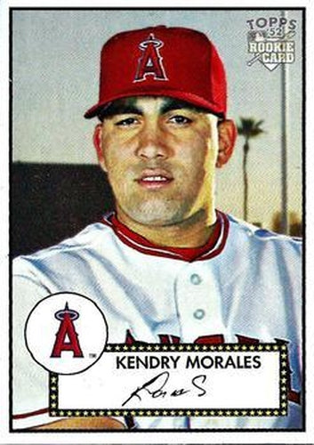 #66 Kendry Morales - Los Angeles Angels - 2006 Topps 1952 Edition Baseball
