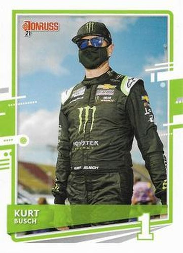 #66 Kurt Busch - Chip Ganassi Racing - 2021 Donruss Racing
