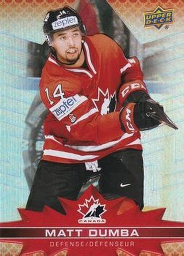 #66 Matt Dumba - Canada - 2021-22 Upper Deck Tim Hortons Team Canada Hockey