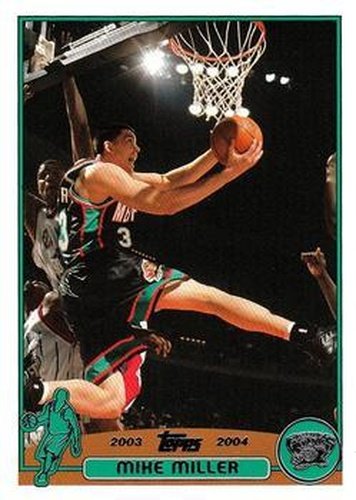 #66 Mike Miller - Memphis Grizzlies - 2003-04 Topps Basketball