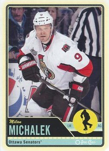 #66 Milan Michalek - Ottawa Senators - 2012-13 O-Pee-Chee Hockey
