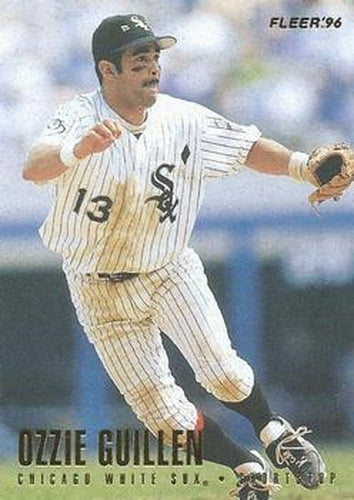 #66 Ozzie Guillen - Chicago White Sox - 1996 Fleer Baseball