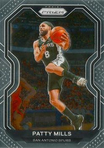 #66 Patty Mills - San Antonio Spurs - 2020-21 Panini Prizm Basketball