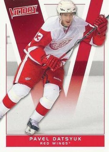 #66 Pavel Datsyuk - Detroit Red Wings - 2010-11 Upper Deck Victory Hockey