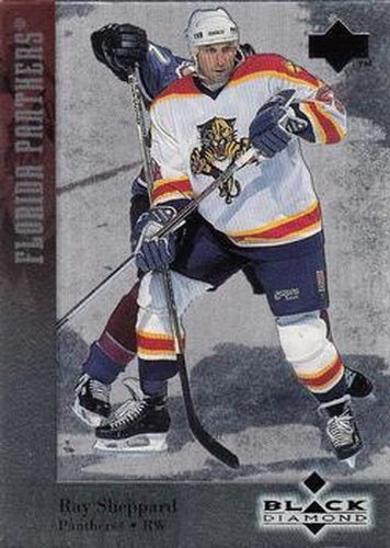 #66 Ray Sheppard - Florida Panthers - 1996-97 Upper Deck Black Diamond Hockey