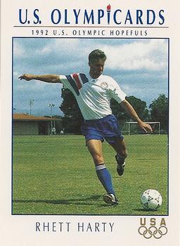 #66 Rhett Harty - USA - 1992 Impel U.S. Olympic Hopefuls