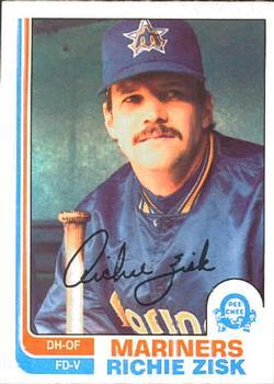 #66 Richie Zisk - Seattle Mariners - 1982 O-Pee-Chee Baseball