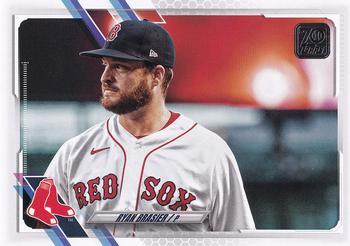 #66 Ryan Brasier - Boston Red Sox - 2021 Topps Baseball