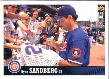 #66 Ryne Sandberg - Chicago Cubs - 1997 Collector's Choice Baseball