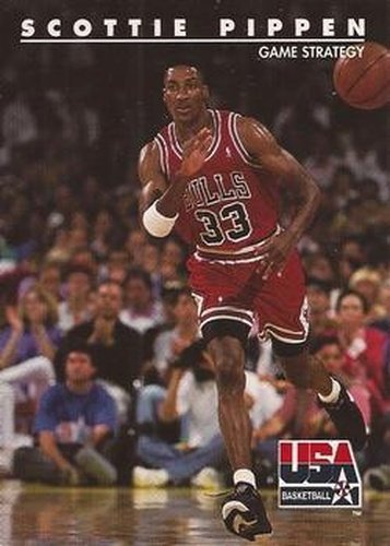 #66 Scottie Pippen - USA - 1992 SkyBox USA Basketball