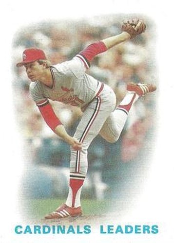 #66 Cardinals Leaders - St. Louis Cardinals - 1986 Topps Baseball
