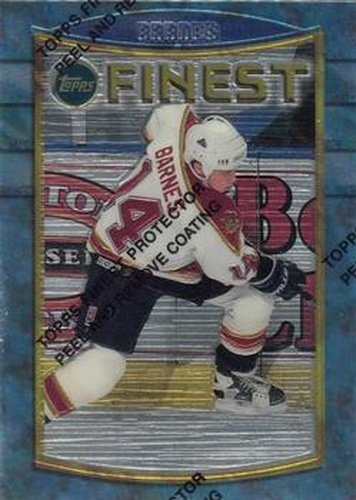 #66 Stu Barnes - Florida Panthers - 1994-95 Finest Hockey