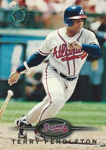 #66 Terry Pendleton - Atlanta Braves - 1995 Stadium Club Baseball
