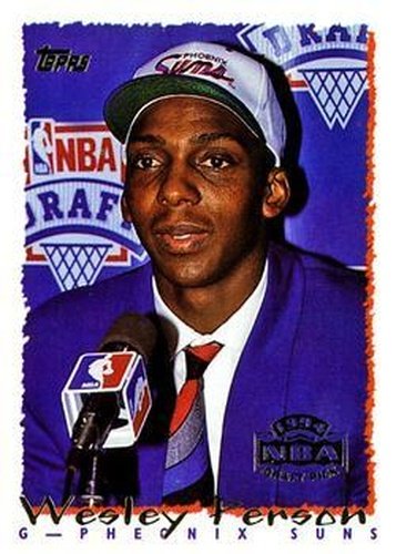#66 Wesley Person - Phoenix Suns - 1994-95 Topps Basketball