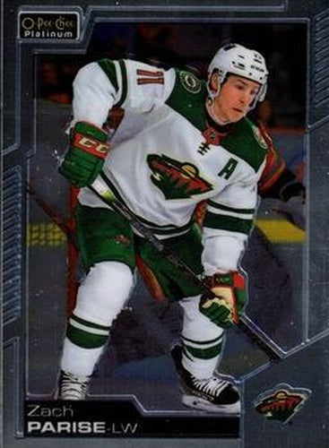 #66 Zach Parise - Minnesota Wild - 2020-21 O-Pee-Chee Platinum Hockey