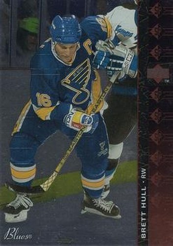 #SP-66 Brett Hull - St. Louis Blues - 1994-95 Upper Deck Hockey - SP