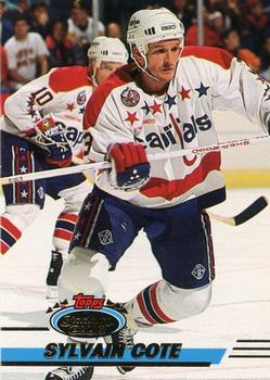 #66 Sylvain Cote - Washington Capitals - 1993-94 Stadium Club Hockey