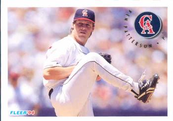 #66 Ken Patterson - California Angels - 1994 Fleer Baseball