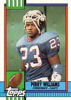 #66 Perry Williams - New York Giants - 1990 Topps Football