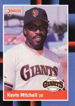 #66 Kevin Mitchell - San Francisco Giants - 1988 Donruss Baseball
