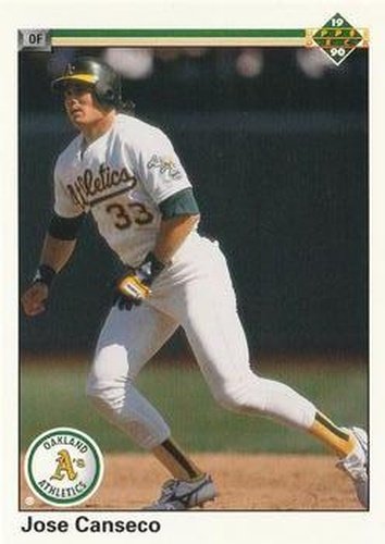 #66 Jose Canseco - Oakland Athletics - 1990 Upper Deck Baseball