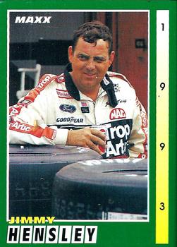 #66 Jimmy Hensley - Cale Yarborough Motorsports - 1993 Maxx Racing