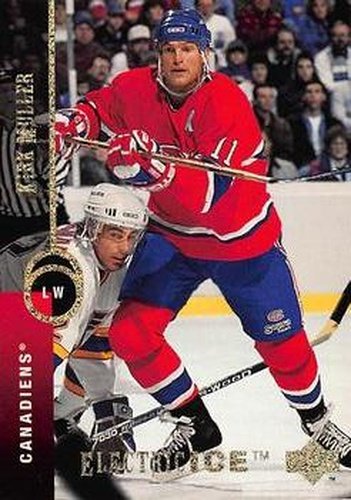 #66 Kirk Muller - Montreal Canadiens - 1994-95 Upper Deck Hockey - Electric Ice