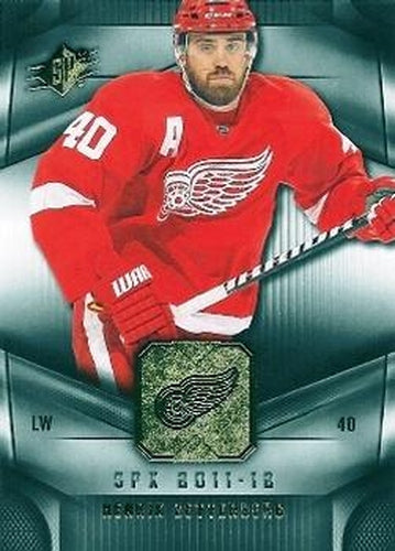 #66 Henrik Zetterberg - Detroit Red Wings - 2011-12 SPx Hockey
