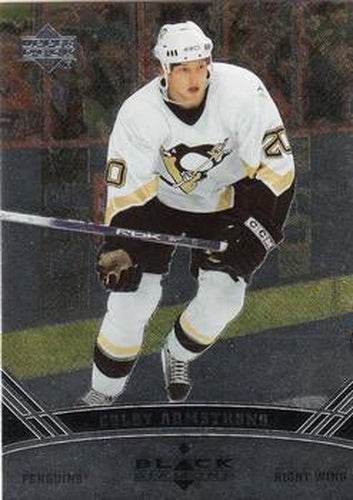 #66 Colby Armstrong - Pittsburgh Penguins - 2006-07 Upper Deck Black Diamond Hockey