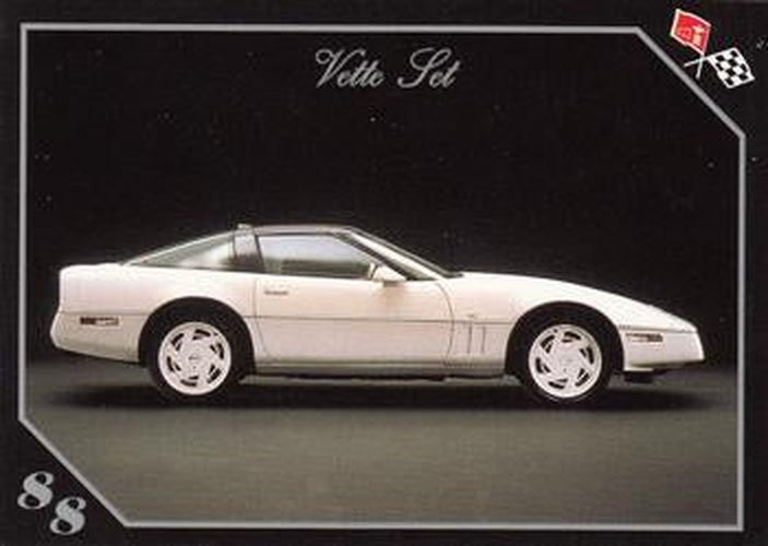#66 1988 Corvette Anniversary - 1991 Collect-A-Card Vette Set