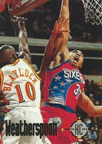 #66 Clarence Weatherspoon - Philadelphia 76ers - 1993-94 Stadium Club Basketball