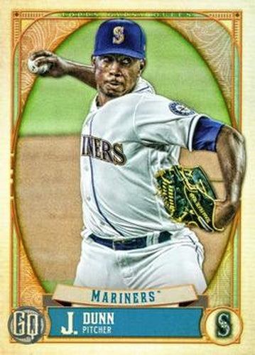 #66 Justin Dunn - Seattle Mariners - 2021 Topps Gypsy Queen Baseball