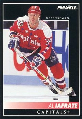 #66 Al Iafrate - Washington Capitals - 1992-93 Pinnacle Canadian Hockey